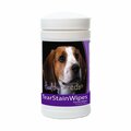 Pamperedpets American English Coonhound Tear Stain Wipes PA3491703